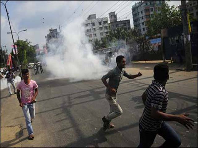 بنگلہ دیش میں پولیس اور اسلام پسند مظاہرین میں جھڑپیں ، 22افرادجاں بحق