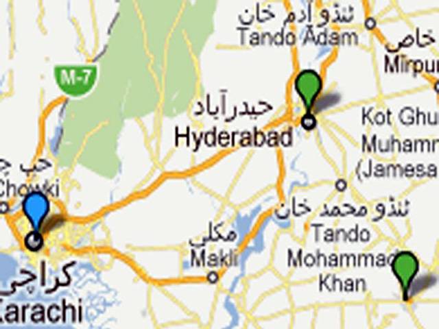 حیدر آباد میں تین منزلہ عمارت گرنے سے ایک مزدور جاں بحق، 5 ملبے تلے دب گئے
