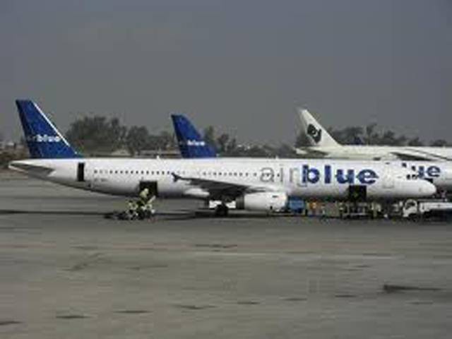 ایئر بلیو نے اسلام آباد ،مانچسٹر پروازیں منسوخ کر دیں