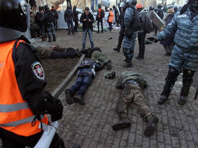 یوکرائن میں حکومت کے جنگ بندی کے اعلان کے باوجود پرتشددواقعات جاری ، 70افرادجاں بحق
