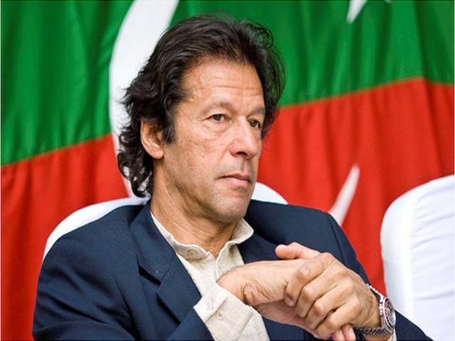 عمران خان کی دہلیزپر ’سونامی‘ لانے کا اعلان 