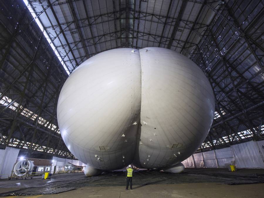 دنیا کا سب سے بڑا گیسی غبارہ اڑان بھرنے کیلئے تیار