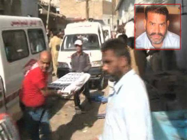 کراچی میں خود کش حملہ ، معطل انسپکٹرشفیق تنولی سمیت چار افرادجاں بحق