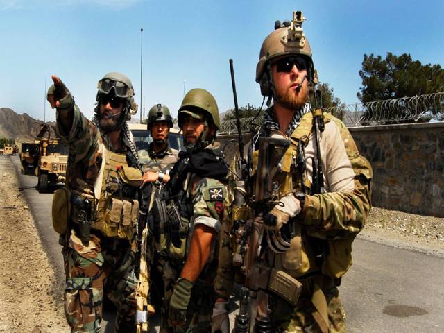 امریکی خصوصی فورس بغداد پہنچ گئی