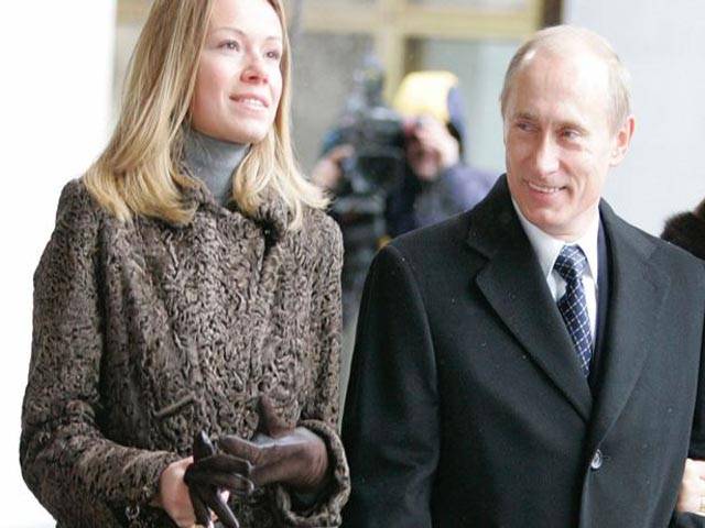 روسی صدر پیوٹن کی بیٹی محبوب سمیت روپوش