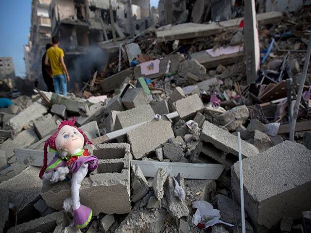 غزہ میں پھربمباری ، زمینی کارروائی کا امکان ، جنگ بندی ہویانہ ہو، حملے کریں گے: اسرائیلی وزیراعظم 