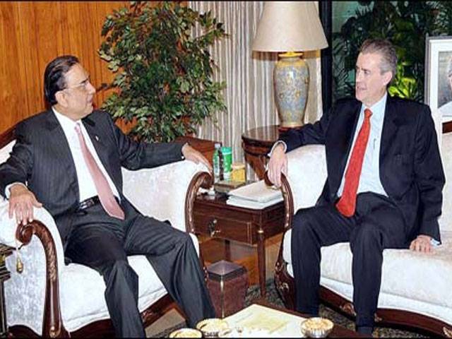 سابق صدر آصف زرداری سے امریکی سفیر کی ملاقات