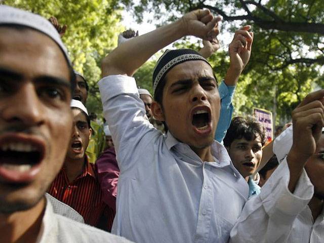 بھارتی ریاست گجرات میں ایک بار پھر ہندو مسلم فسادات شروع