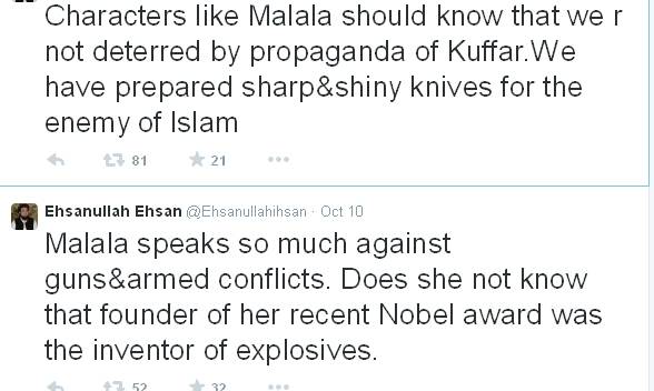  اسلام کے دشمن ملالہ کو پراپیگنڈے کیلئے استعمال کر رہے ہیں:جماعت الاحرار 