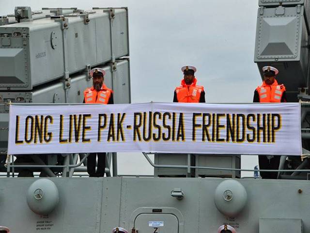 پاکستان اور روس کی مشترکہ بحری مشقیں اختتام پذیر ہو گئیں 