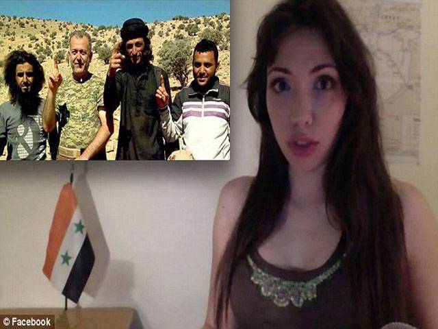 ISISکو للکارنے والی نوجوان شامی لڑکی انٹر نیٹ پر مقبول 