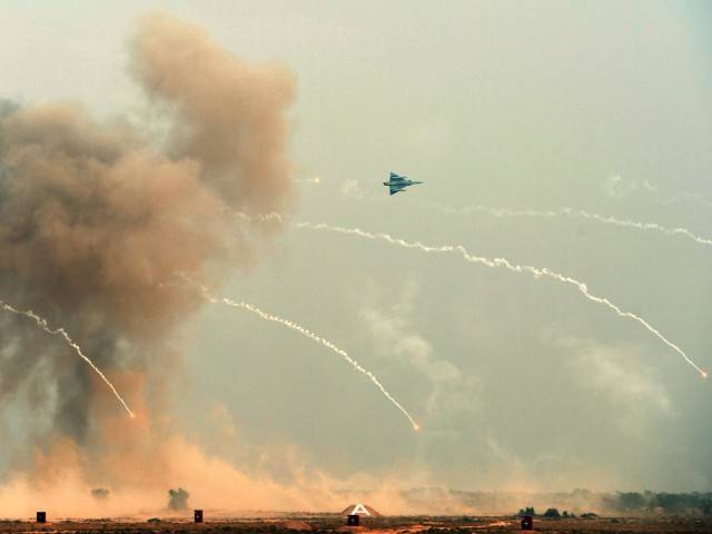 خیبر ایجنسی میں جیٹ طیاروں کی بمباری، دہشت گردوں کے ٹھکانے تباہ