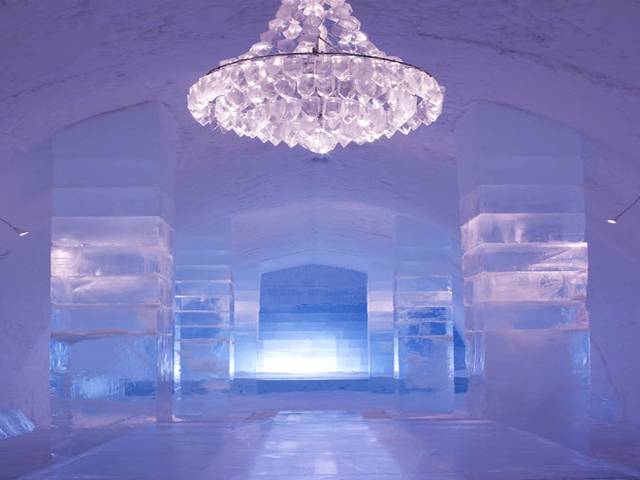 برف سے بنا دنیا کا سرد ترین ہوٹل 