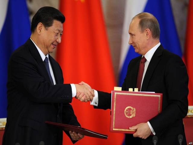 روس اور چین تاریخ ساز معاہدہ کے قریب،امریکہ پریشان