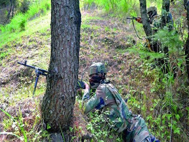 بھارتی فوج کی ورکنگ باﺅنڈری پر فائرنگ ،پاک فوج کی جوابی فائرنگ پر بھارتی بندوقیں خاموش