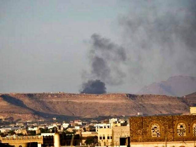 سعودی سرحدی علاقے میں یمنی باغیوں کی بمباری ، پروازیں معطل 