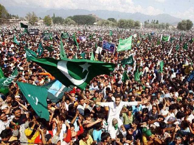 دنیا بھر میں کشمیریوں نے یوم الحاق پاکستان منایا