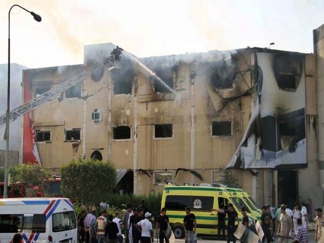 مصر میں فرنیچر کی فیکٹری میں آتشزدگی ، 25ورکرجاں بحق