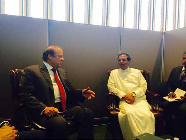 وزیراعظم کی سری لنکن صدر سے ملاقات، کرکٹ سمیت باہمی دلچسپی کے امور پر گفتگو