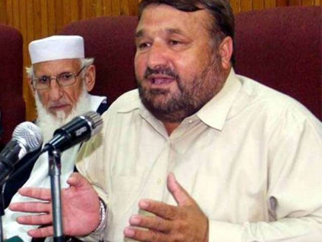 مسلم لیگ (ن)کے رہنما پیر صابر شاہ وفاقی وزراءکے رویہ کیخلاف پھٹ پڑے