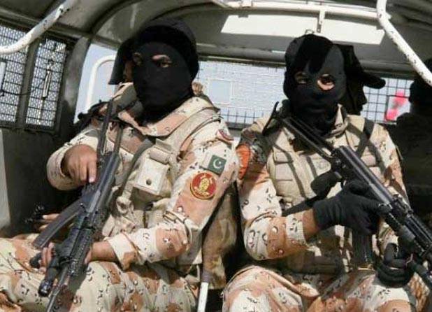 کراچی میں رینجرز کی مختلف علاقوں میں کارروائی ،7دہشت گرد گرفتار 