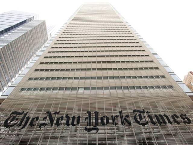 نیویارک ٹائمز کا ایک صدی بعد صفحہ اول پر اداریہ ، اسلحہ پر پابندی کا مطالبہ