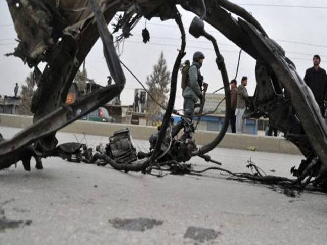 افغانستان میں پولیس ہیڈکوارٹر پر خودکش حملہ ، اہلکاروں سمیت 12افرادجاں بحق