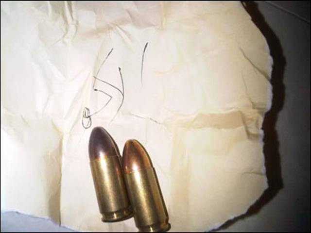 مٹھائی کی دکان پر ایک لاکھ بھتہ کی پرچی پہنچا دی گئی