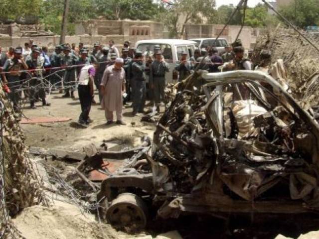 ہلمند میں نیٹو بمباری سے ہلاک ہونیوالے 30 افراد میں 4 پاکستانی بھی شامل