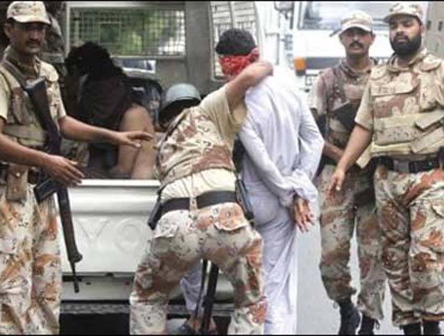 کراچی میں رینجرز نے متحدہ کے عسکری ونگ سے تعلق رکھنے والے دو ٹارگٹ کلرز کو گرفتار کر لیا 