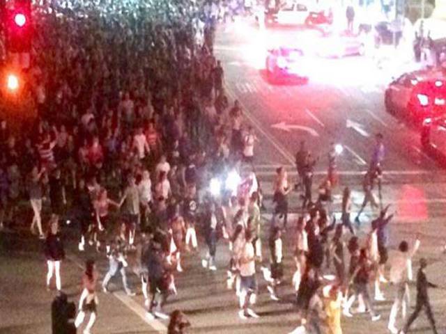 امریکہ میں ابھی سے ہی ٹرمپ کے خلاف بغاوت،لوگ سڑکوں پر آگئے