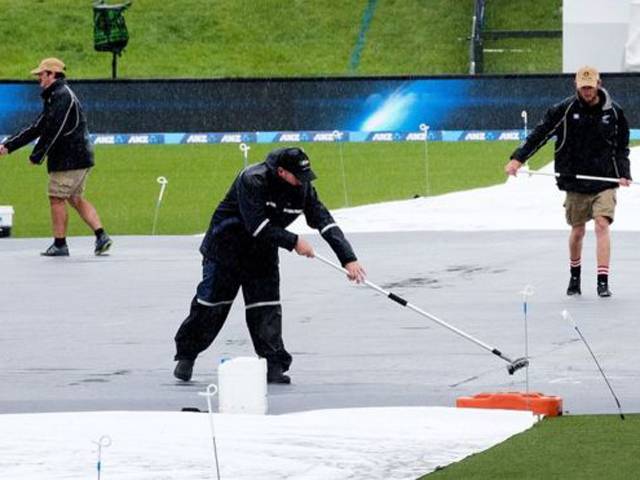 کرائسٹ چرچ ٹیسٹ : پاکستان اور نیوزی لینڈ کے مابین کھیل کا پہلا روز بارش کے باعث منسوخ ، ٹاس بھی نہ ہو سکا