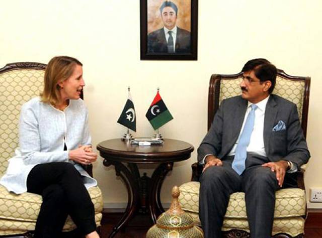 وزیراعلیٰ سندھ سے نے لاڑکانہ کے طالبعلم احمد کیلئے امریکی ویزے کی درخواست امریکی قونصل جنرل کو دیدی