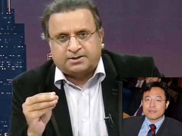 معروف صحافی رؤف کلاسرا کی چینی سفارت کار سے شدید لڑائی ہوگئی , انتہائی شرمناک جملہ کہہ دیا