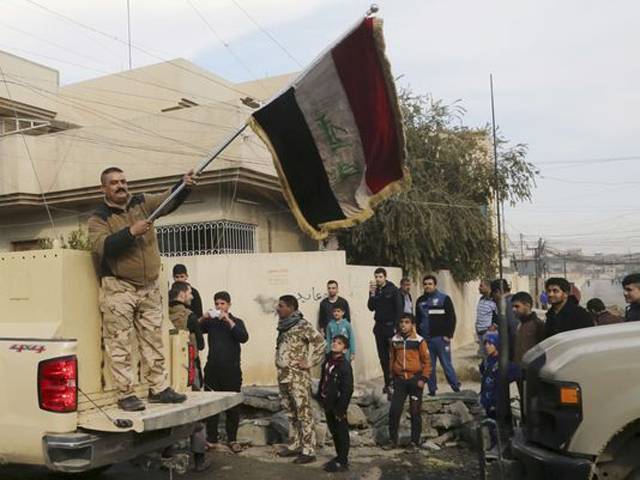 مشرقی موصل میں داعش کا خاتمہ ، عراقی فوج نے کنٹرول حاصل کرنے کے بعد فتح کا اعلان کر دیا