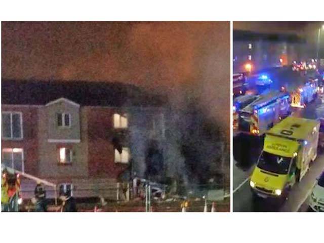 لندن میں ہارن چرچ کے قریب عمارت میں دھماکہ ،پانچ افراد زخمی ،ہسپتال منتقل 