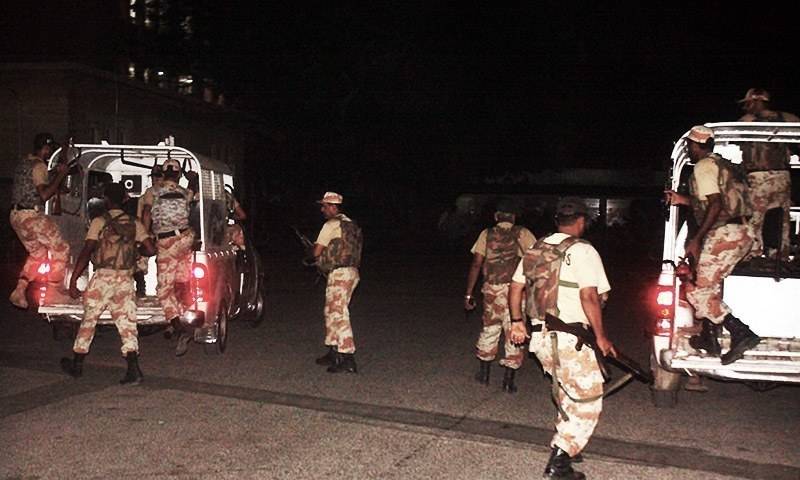 رینجرز کی کراچی کے مختلف علاقوں میں کارروائیاں ، 4ملزمان گرفتار