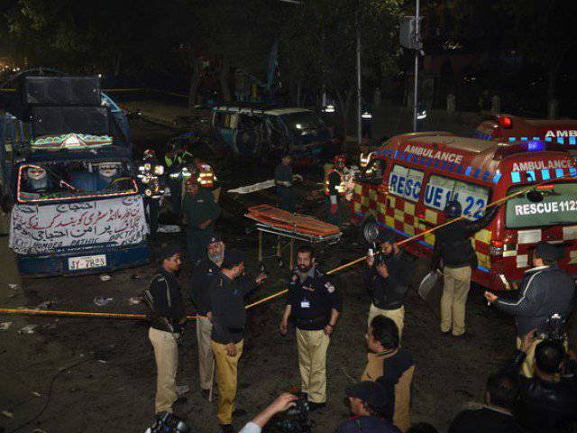 مال روڈ دھماکا ، پنجاب حکومت نے تحقیقات کیلئے جے آئی ٹی تشکیل دیدی