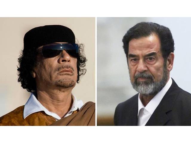 قذافی نے صدام کو سمگل کرنے کی کوشش کی تھی: عراقی جج