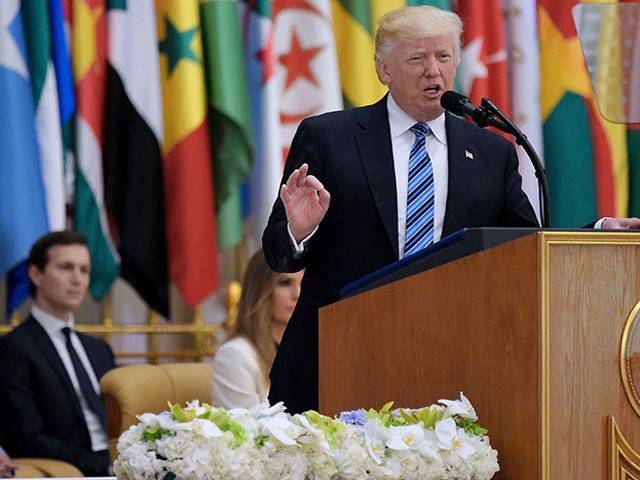 امریکی صدر ڈونلڈ ٹرمپ کا خطاب ، دہشت گردی کے خلاف جنگ میں پاکستان کا تذکرہ غائب
