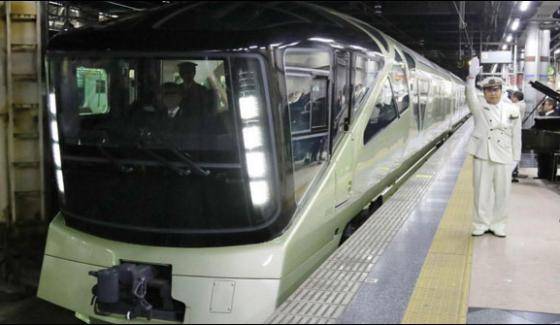 جاپان میں نئی لگژری ٹرین کا 4 دن تک ملک کا نظار ہ دکھا نے کیلئے کرایہ 12 لاکھ روپے 