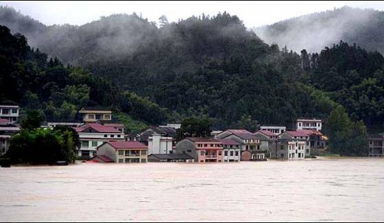 چین کے کئی علاقے سیلابی صورتحال سے دوچار،15ہلاک،تین لاپتہ
