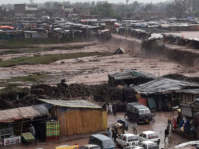 خیبر پختون خواہ میں طوفانی بارشوں سے 5افراد جاں بحق اور6زخمی :پی ڈی ایم اے