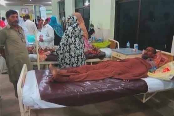 گوجرانوالہ'مضر صحت دودھ پینے اور باسی چاول کھانے سے 16 افراد کی حالت غیر