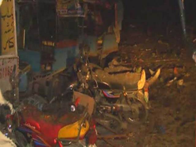 لاہور دھماکہ ،ٹرک میں 2من سے زائد بارودی مواد تھا:فرانزک ماہرین 