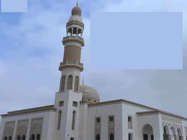 بحریہ ٹاون کراچی کے مکینوں کے لیے پہلی مسجد کا افتتاح کردیا گیا 