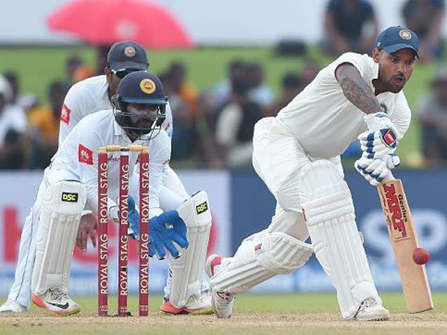 کینڈی ٹیسٹ:پہلے دن کا کھیل ختم ،بھارت نے سری لنکا کے خلاف 6 وکٹوں کے نقصان پر 329رنز بنا لئے