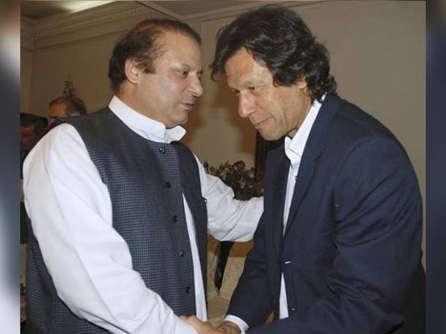 عمران خان اور نوازشریف کی یہ دو اکٹھی تصویریں دیکھ کر کوئی سوچ بھی نہیں سکتا کہ سیاسی طور پر بدترین حریف کبھی۔۔۔
