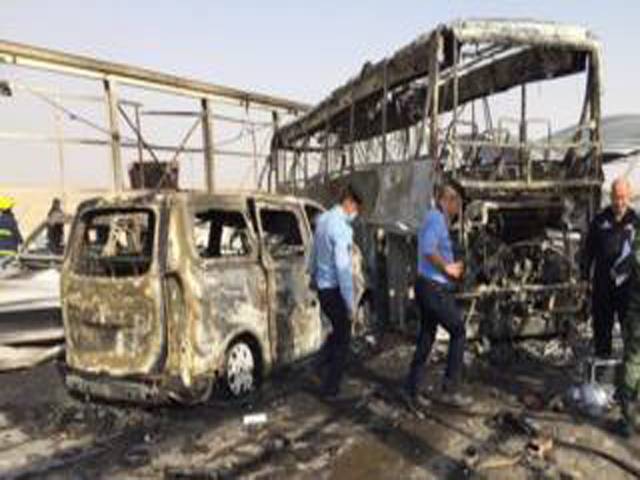 عراقی شہر ناصریہ میں خودکش دھماکے،60افراد جاں بحق ،80سے زائد زخمی 