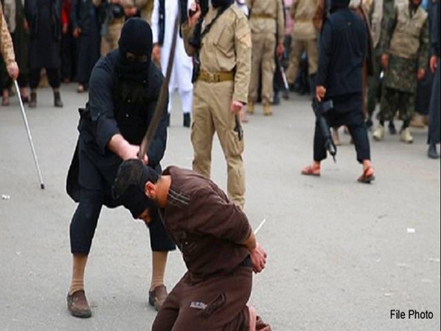 افغانستان ، امریکی جاسوس ہونے کے شبے میں داعش کے ہاتھوں 2 افراد کے سرقلم